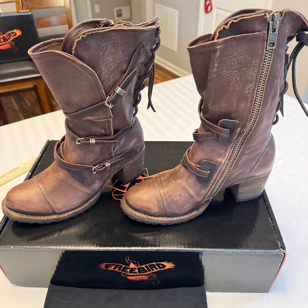 Cora Boots - Freebird Size 12